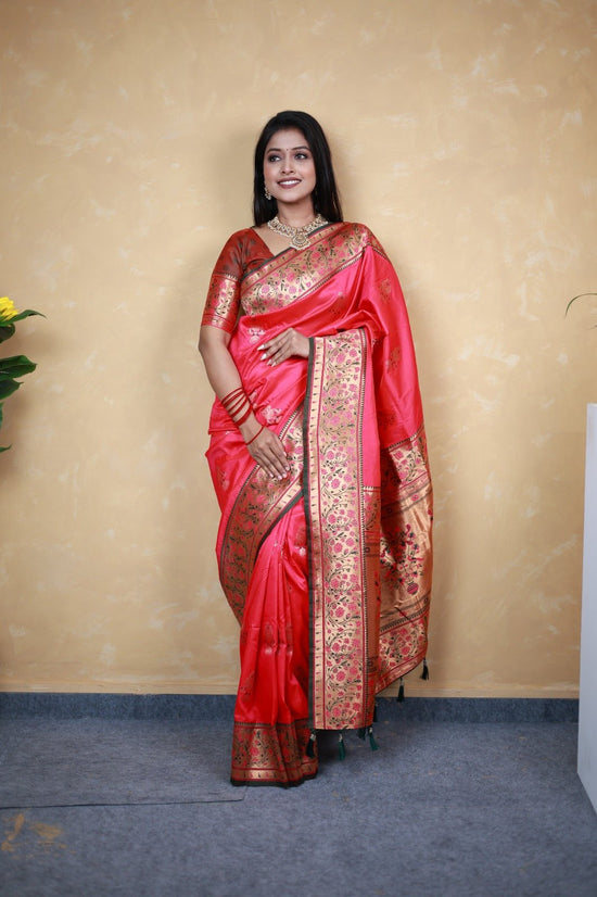 Amrah Wholesale Mb 28 Paithani Silk Saree - Amrah Wholesale