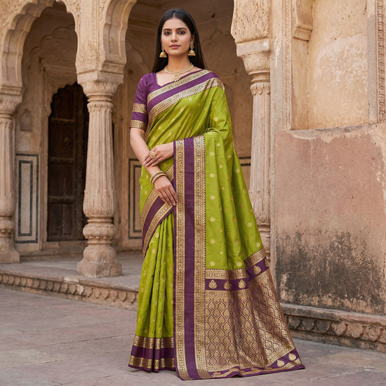 Amrah Mb 3324 Banarasi Silk Saree Collection