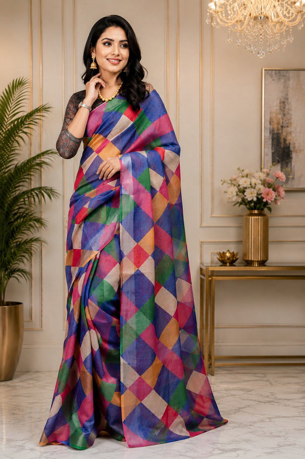 Amrah Meera 353 Chanderi Cotton Saree