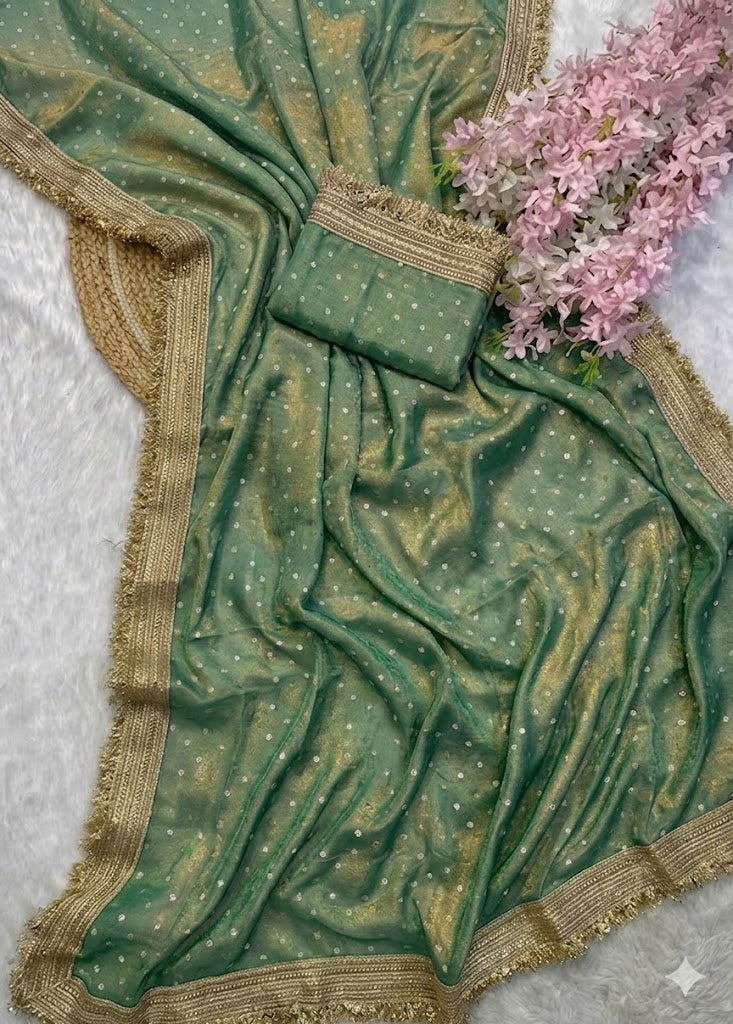 Amrah Wholesale Mossbutti Vol 1 Silk Saree
