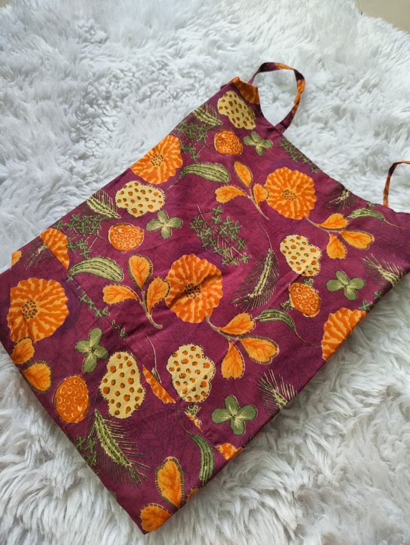Amrah Naisha K 1072 Pure Cambric Cotton Printed One Piece Dress