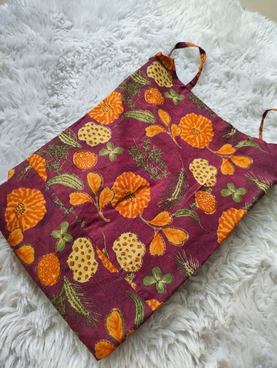Amrah Naisha K 1072 Pure Cambric Cotton Printed One Piece Dress