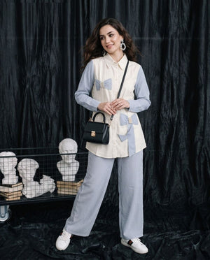 Amrah Wholesale Naisha K 1254 Rayon Co Ord Set