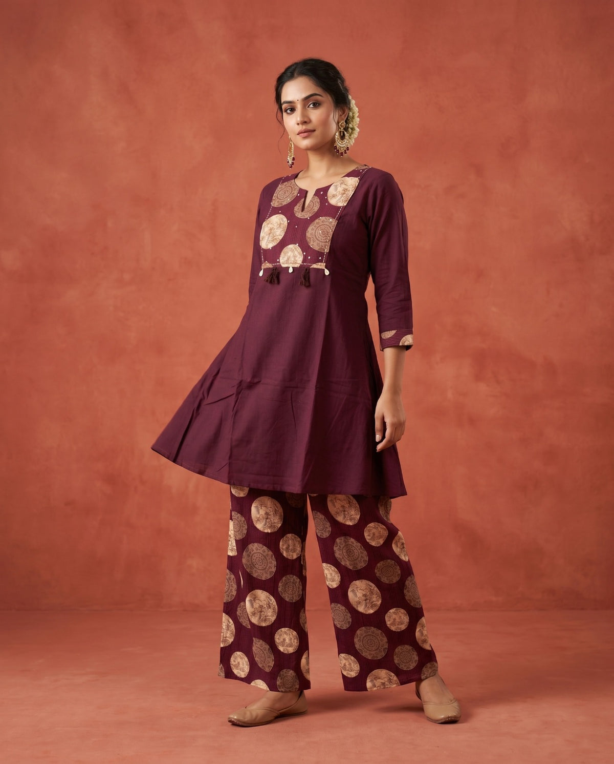 Amrah Wholesale Naisha K 888 Cotton Kurti Pant Set
