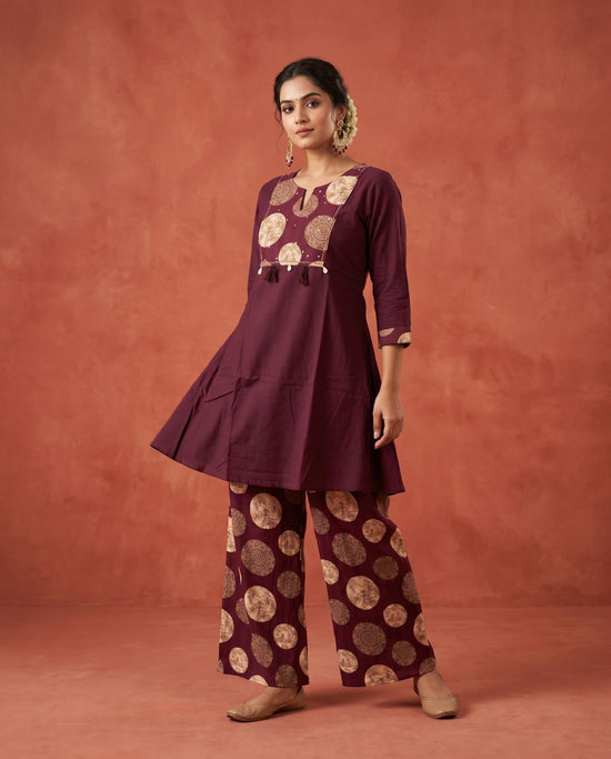 Amrah Wholesale Naisha K 888 Cotton Kurti Pant Set