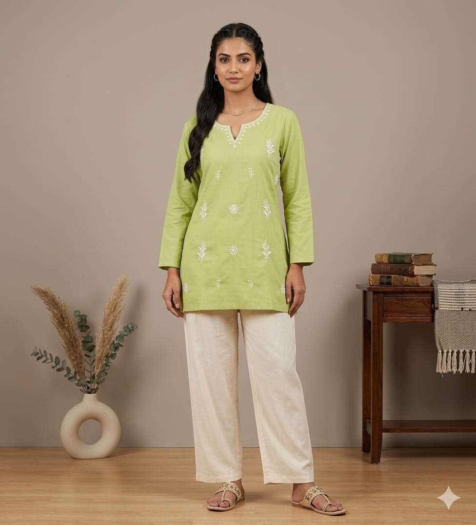 Amrah Wholesale Naisha K 912 Cambric Cotton Tops