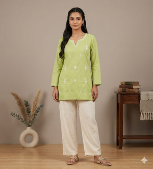 Amrah Wholesale Naisha K 912 Cambric Cotton Tops