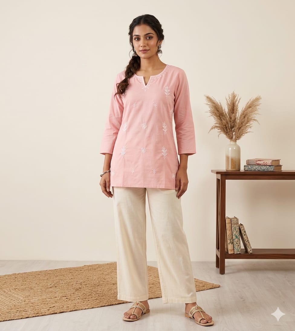 Amrah Wholesale Naisha K 912 Cambric Cotton Tops