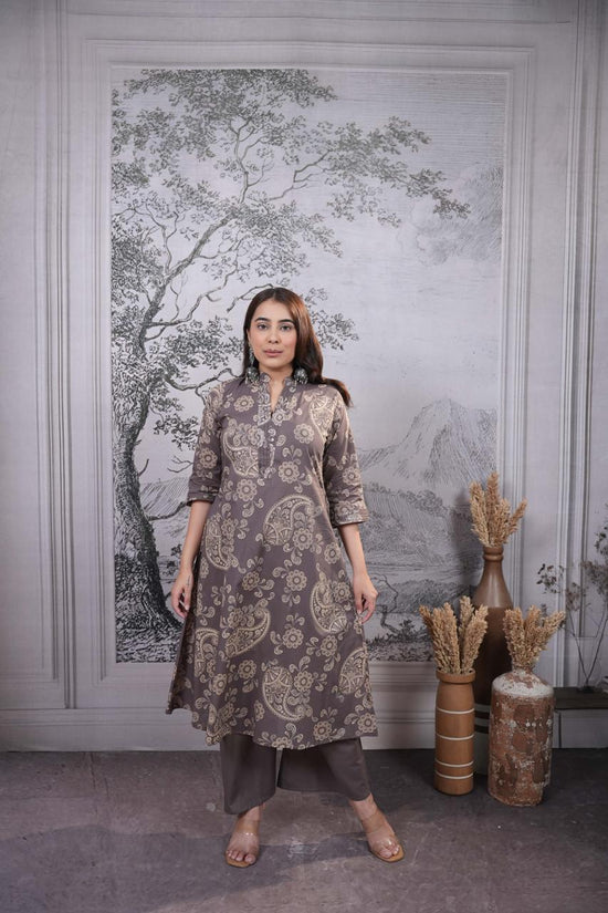 Amrah Naisha K 935 Pure Cotton Kurti Pant Set Wholesale
