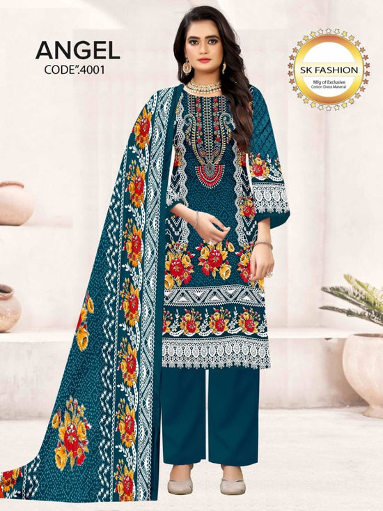 Amrah Wholesale Royal Angel Vol 4 Soft Cotton Printed Dress Material