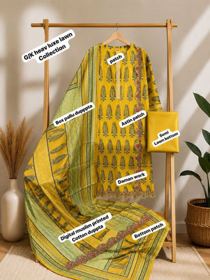 Amrah Royal Print Zarina Vol 1 Pure Airjet Cotton Pakistani Suit