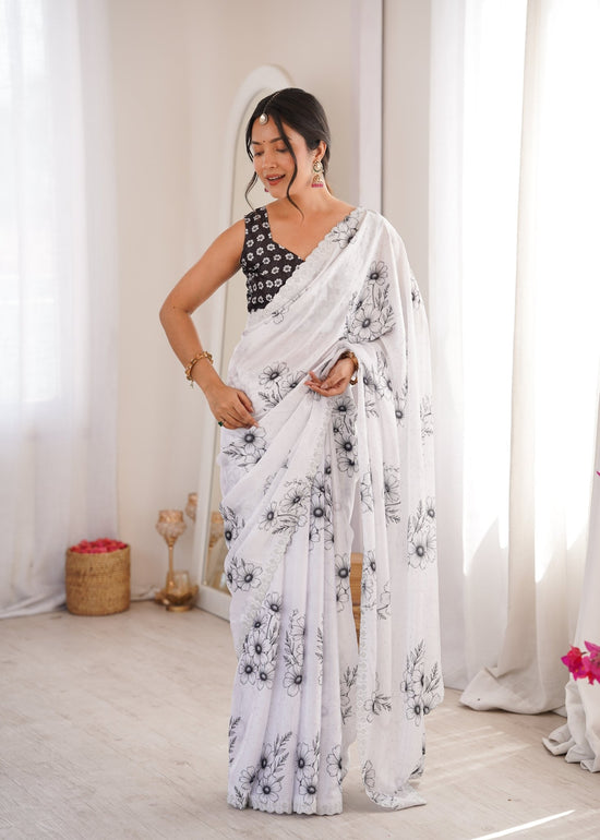 Amrah Sanket Vol 1 Chinon Saree Collection - Amrah Wholesale