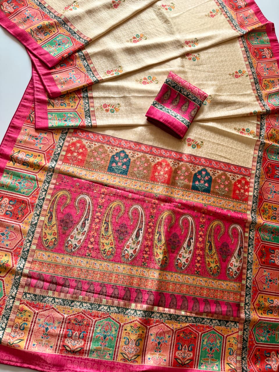Amrah Scjb Rajwadi B Dola Silk Saree Collection