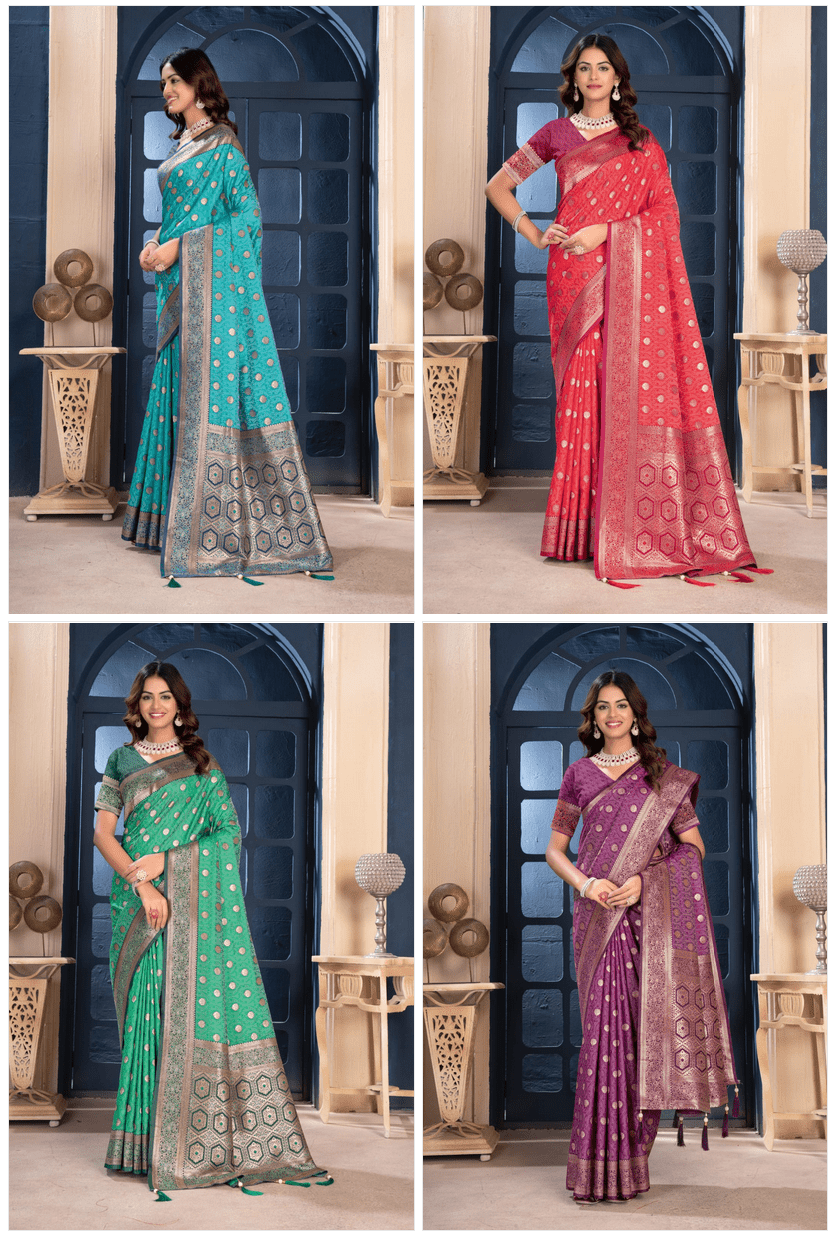 Amrah Sf Silk Vol 10 Saree Wholesale Catalogue - Amrah Wholesale