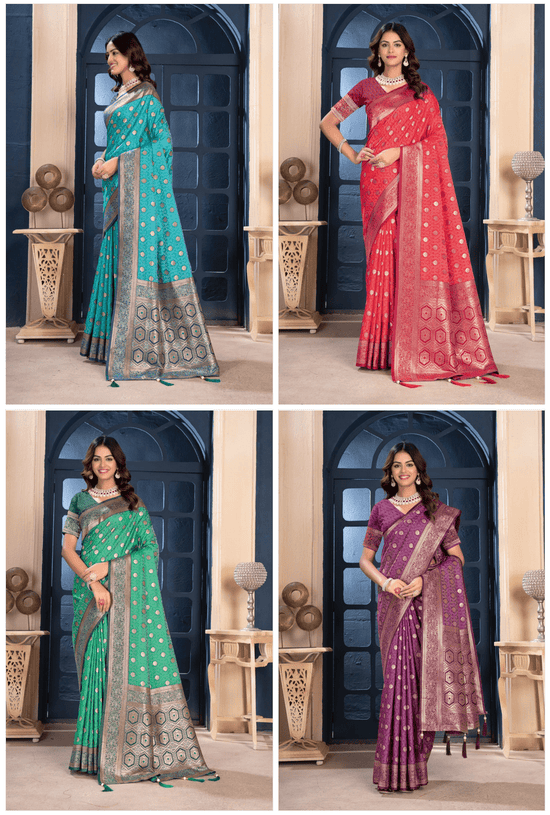 Amrah Sf Silk Vol 10 Saree Wholesale Catalogue - Amrah Wholesale