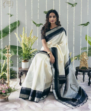 Soft Lichi Silk 6098 Jacquard Work Saree Collection
