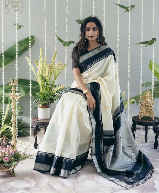 Soft Lichi Silk 6098 Jacquard Work Saree Collection - Amrah Wholesale