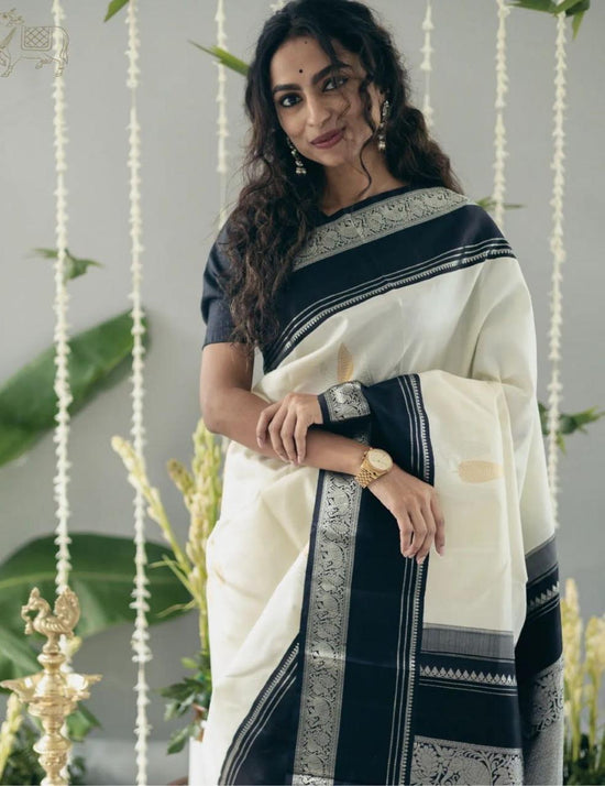 Soft Lichi Silk 6098 Jacquard Work Saree Collection - Amrah Wholesale