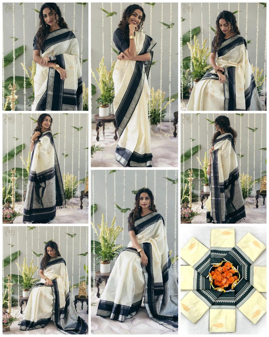 Soft Lichi Silk 6098 Jacquard Work Saree Collection - Amrah Wholesale