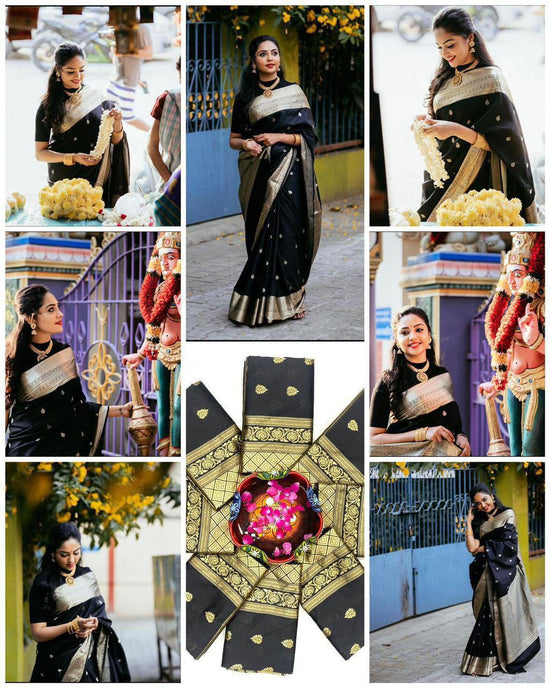 Amrah Soft Silk 2051 Lichi Silk Saree - Amrah Wholesale