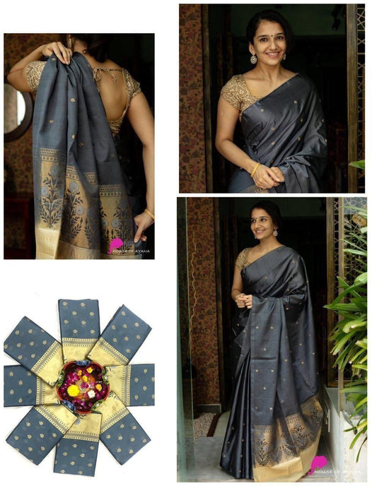 Amrah Wholesale Soft Silk 2066 Lichi Silk Saree