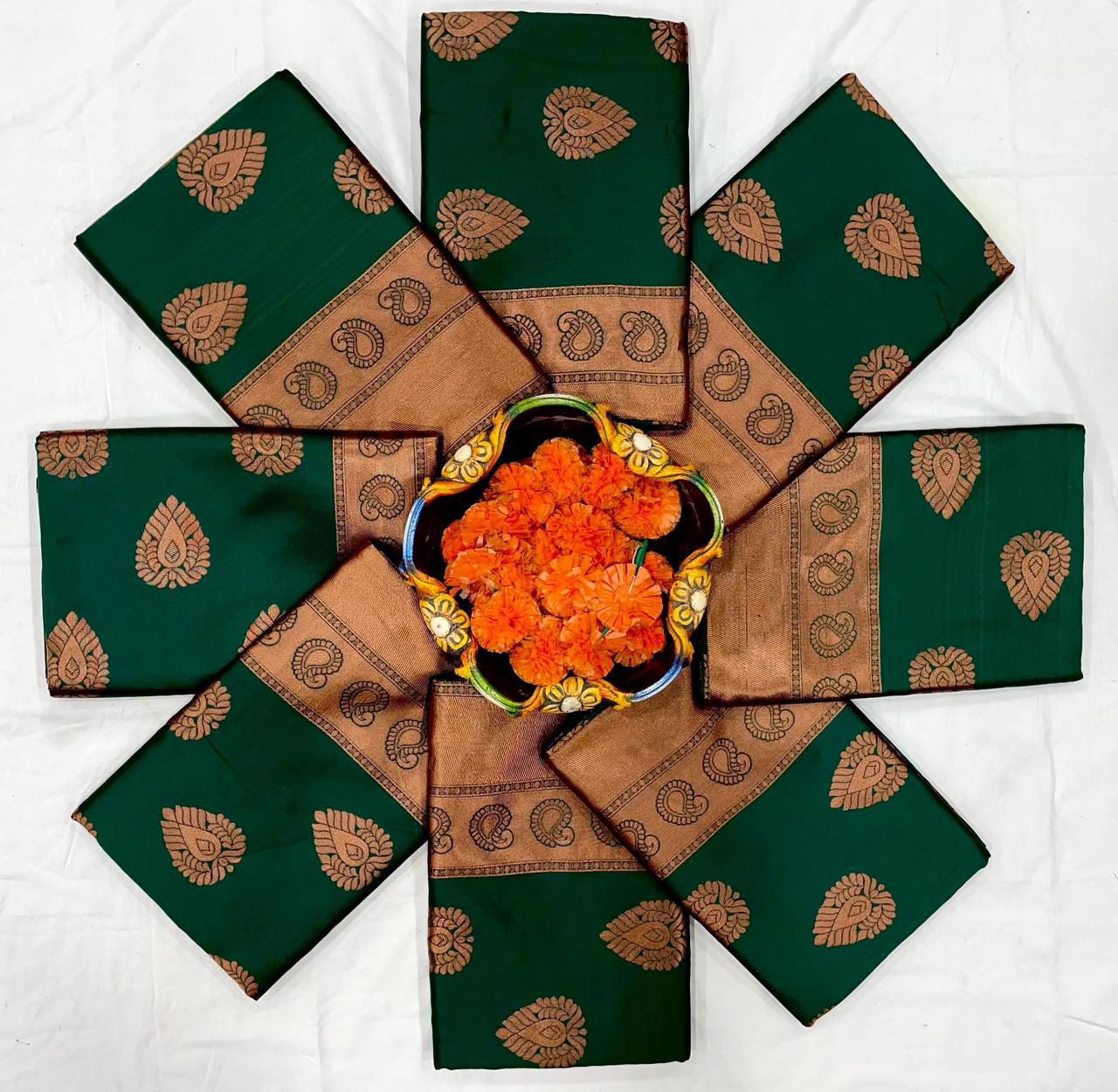 Amrah Soft Silk 4066 Lichi Silk Saree Wholesale - Amrah Wholesale