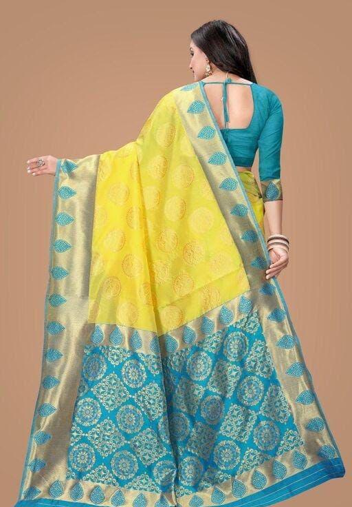 Amrah Soft Silk 4069 Lichi Silk Saree Wholesale