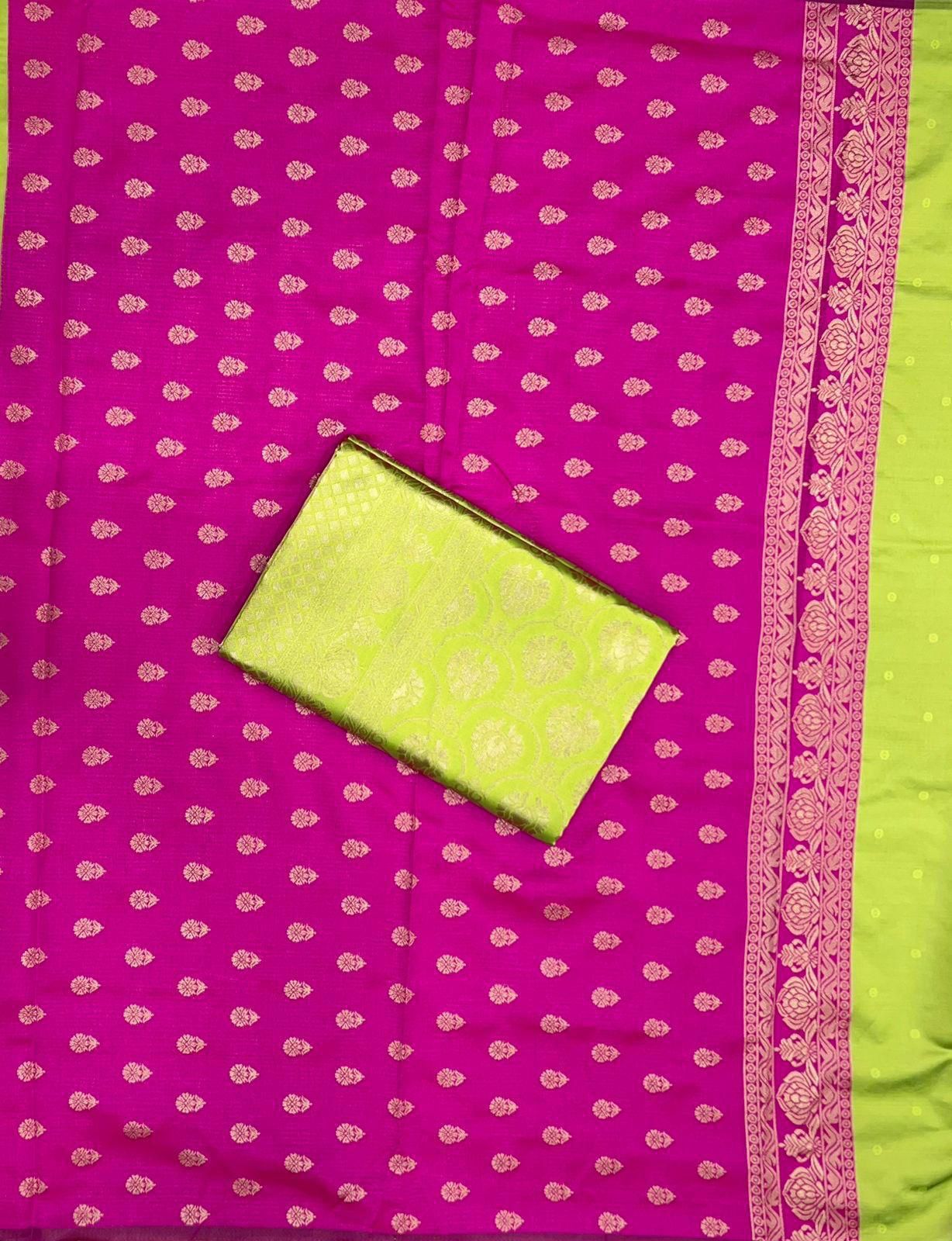 Soft Silk 5005 Lichi Silk Jacquard Work Saree Collection - Amrah Wholesale