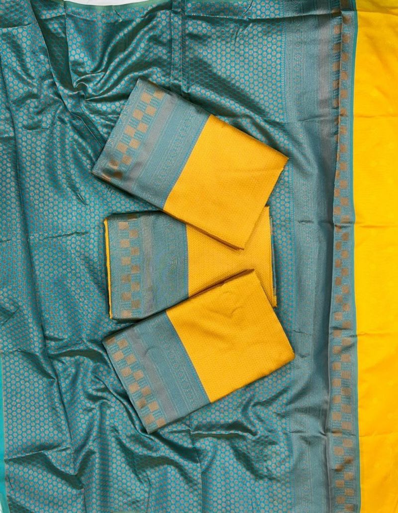 Amrah Soft Silk 5019 Soft Lichi Silk Saree