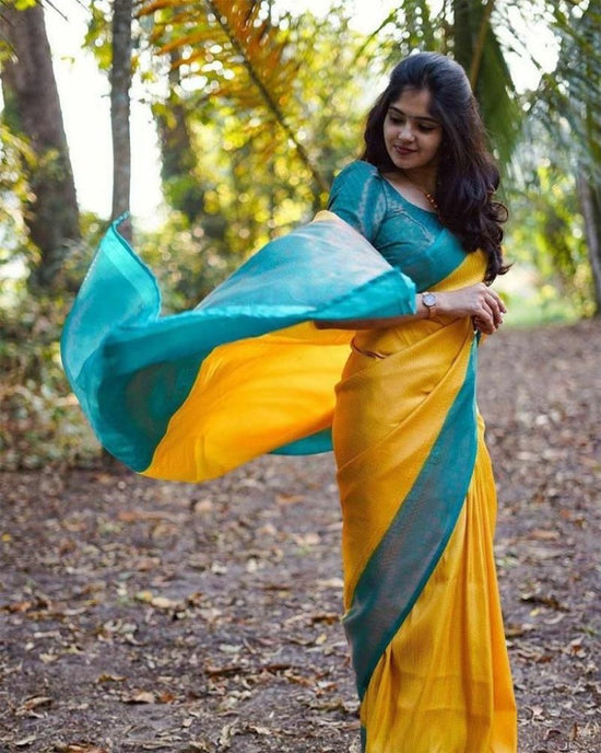 Amrah Soft Silk 5019 Soft Lichi Silk Saree