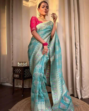 Amrah Soft Silk 5069 Saree Wholesale Catalogue