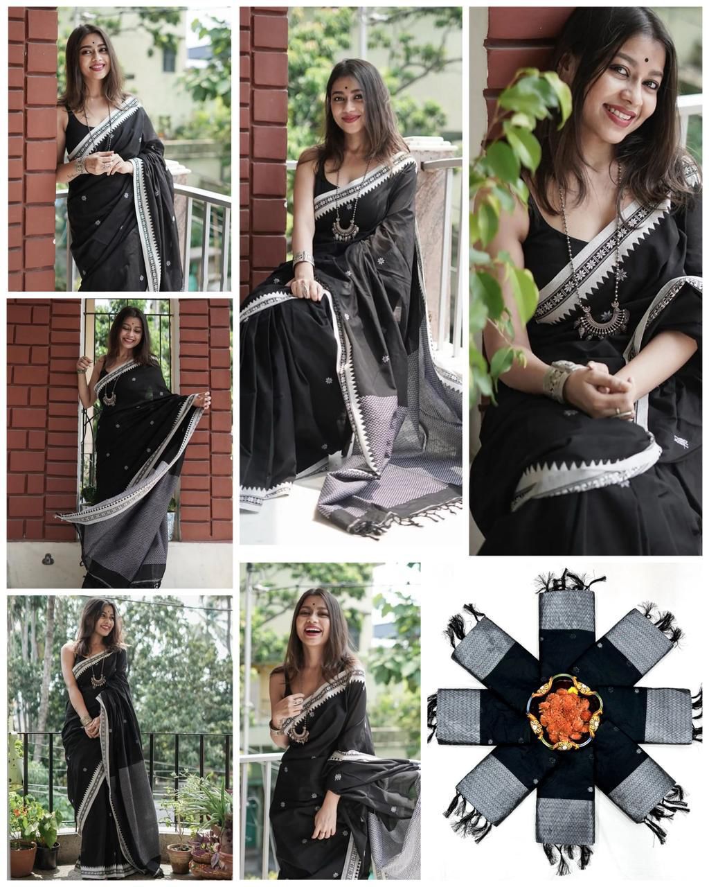 Amrah Wholesale Soft Silk 5074 Linen Saree - Amrah Wholesale