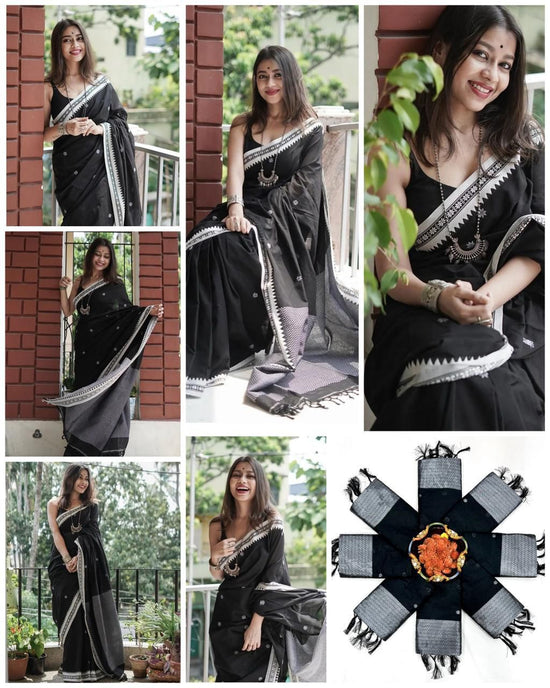 Amrah Wholesale Soft Silk 5074 Linen Saree - Amrah Wholesale