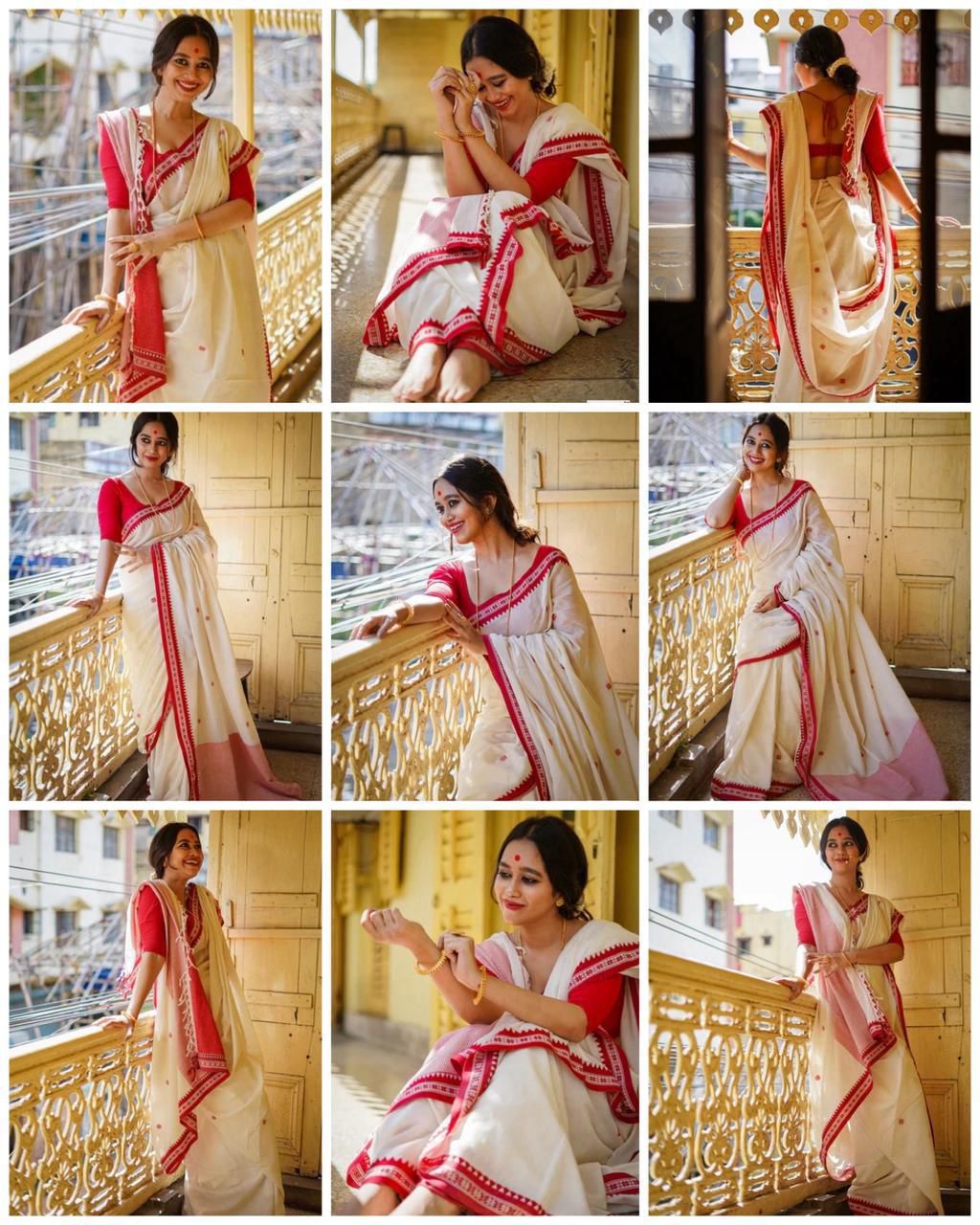 Amrah Wholesale Soft Silk 5074 Linen Saree - Amrah Wholesale