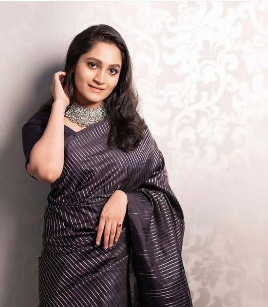 Amrah Wholesale Soft Silk 6097 Lichi Silk Saree - Amrah Wholesale