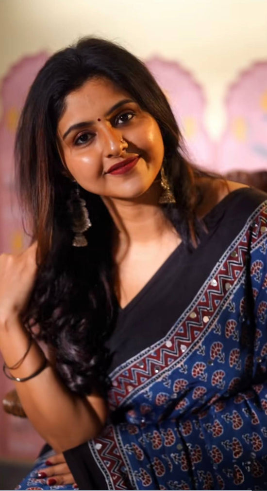 Amrah St D No 111 Chinon Silk Saree Collection