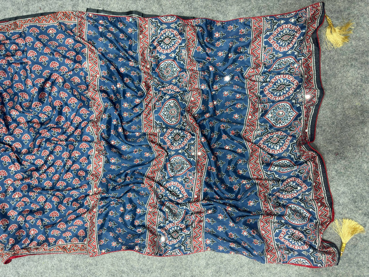 Amrah St D No 111 Chinon Silk Saree Collection
