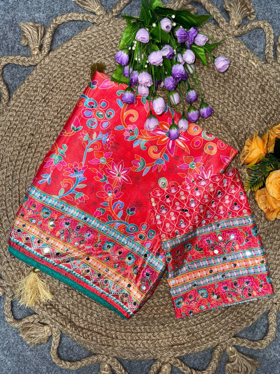 Amrah Wholesale St D No 129 Chinon Silk Saree