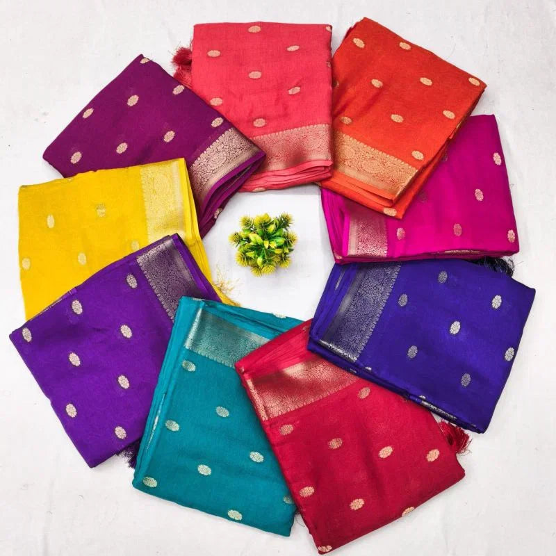 Amrah Stuti Silk Soft Banarasi Silk Saree