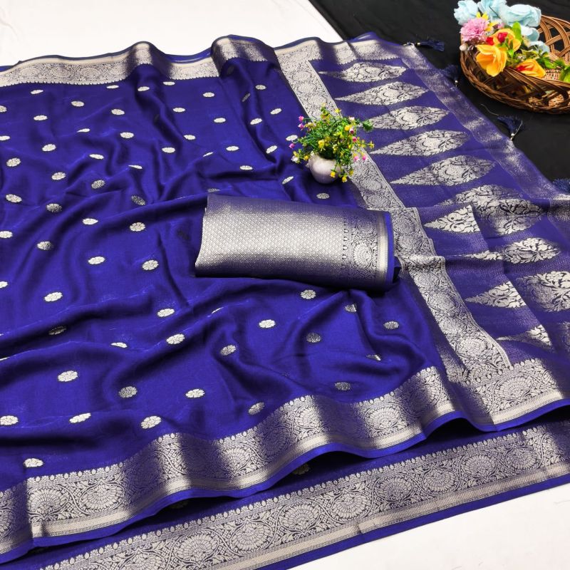 Amrah Stuti Silk Soft Banarasi Silk Saree