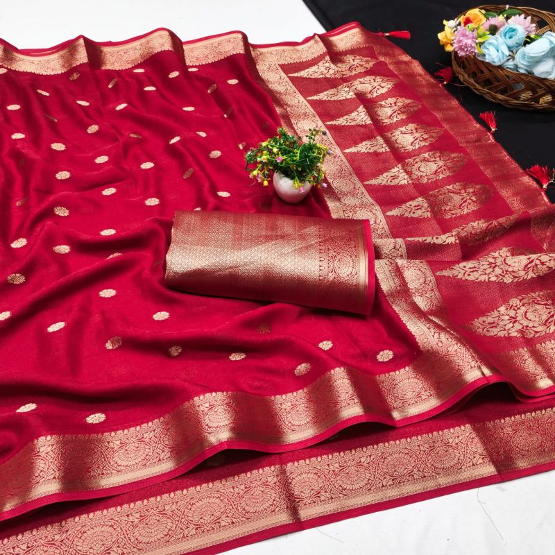 Amrah Stuti Silk Soft Banarasi Silk Saree