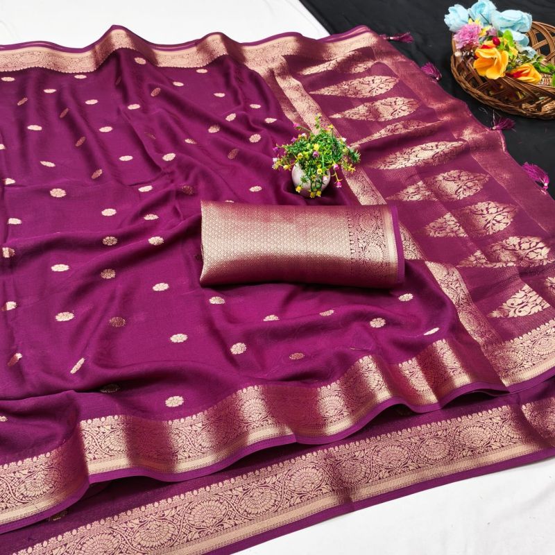 Amrah Stuti Silk Soft Banarasi Silk Saree