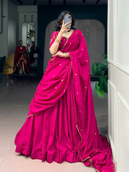 Amrah Wholesale Taraa Aaruni Vol 1 NC Silk Lehenga