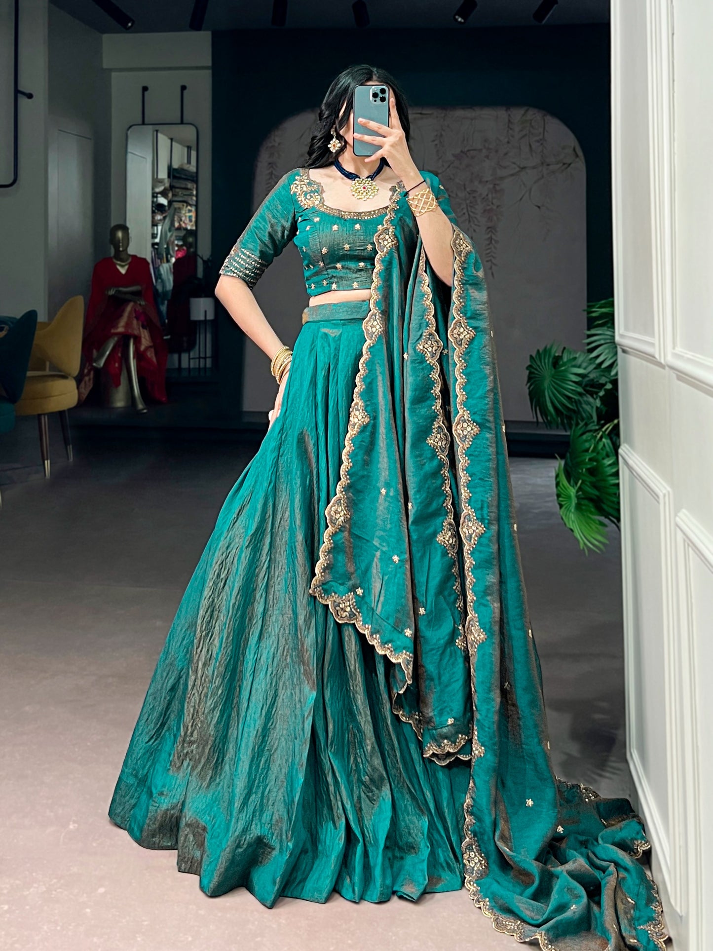 Amrah Wholesale Taraa Aaruni Vol 1 NC Silk Lehenga