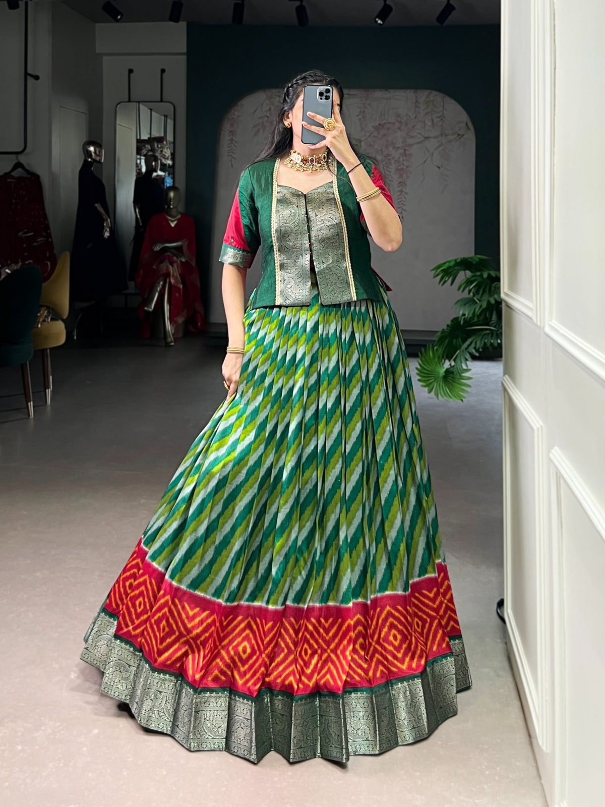 Amrah Taraa L 1107 Tasar Silk Lehenga Wholesale Catalogue - Amrah Wholesale