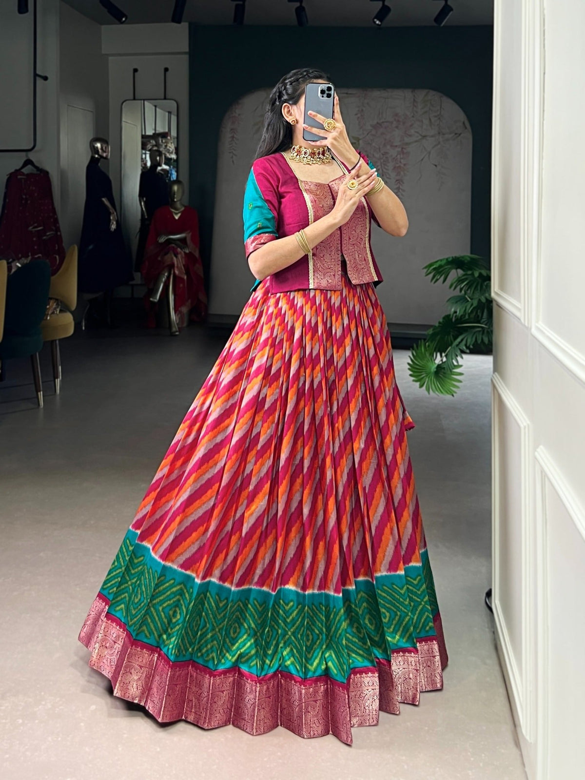 Amrah Taraa L 1107 Tasar Silk Lehenga Wholesale Catalogue - Amrah Wholesale