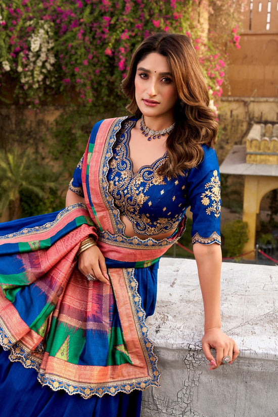 Amrah Taraa L 1202 Vichitra Silk Lehenga Wholesale - Amrah Wholesale