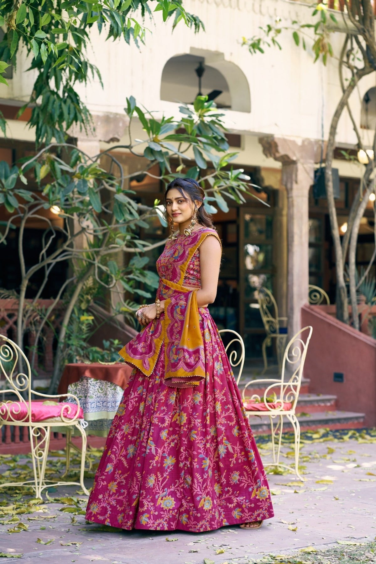 Amrah Taraa L 1256 Tasar Silk Lehenga Choli - Amrah Wholesale
