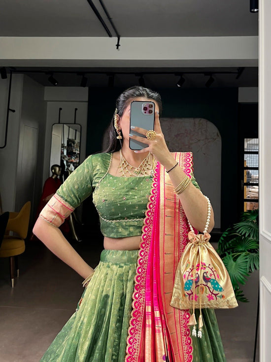 Amrah Taraa L 2032 Shimmer Organza Lehenga Wholesale - Amrah Wholesale