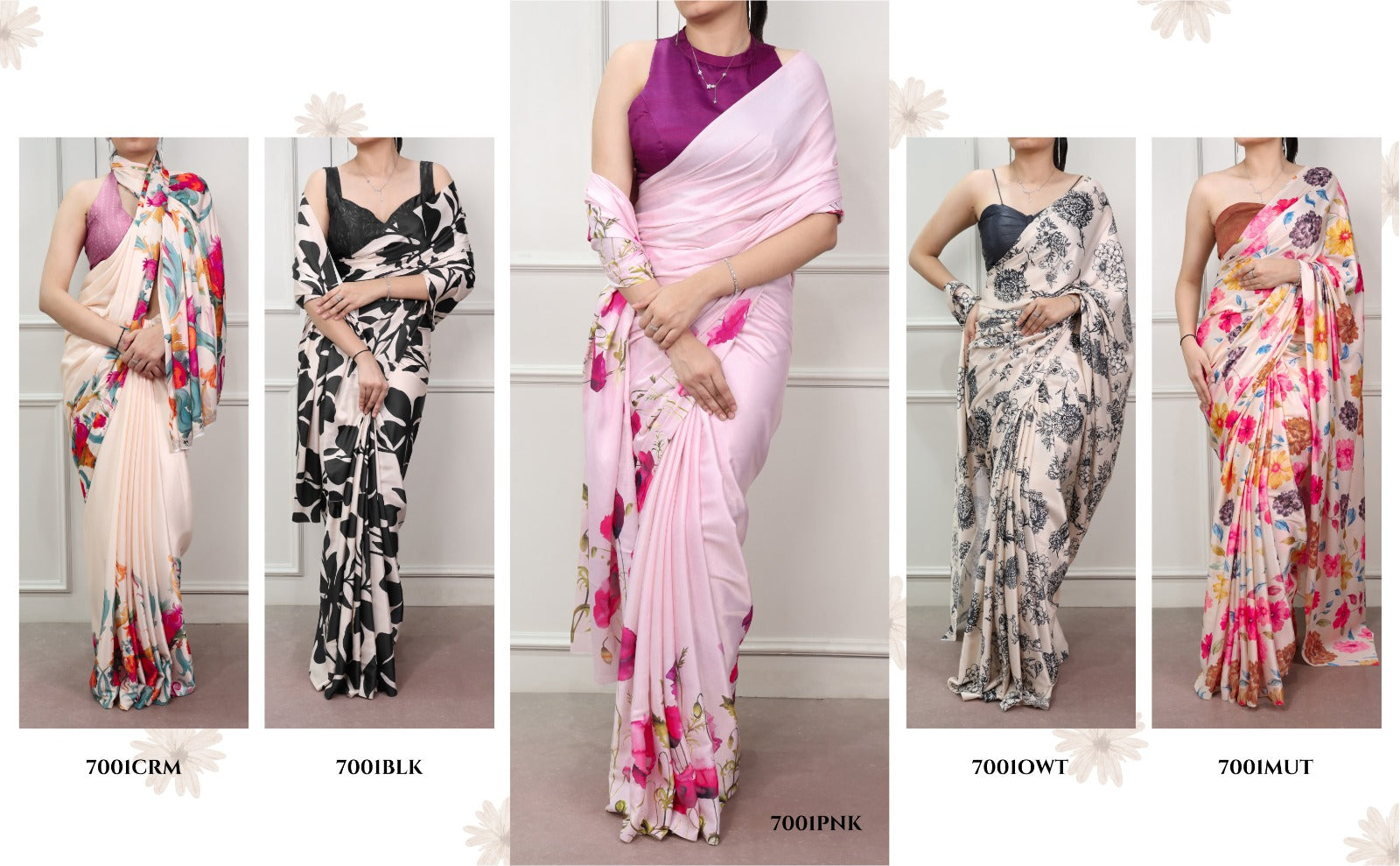 Amrah Taraa L 7001 Saree Wholesale Catalogue
